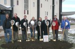 Roundhouse groundbreaking ceremony in November 2013.